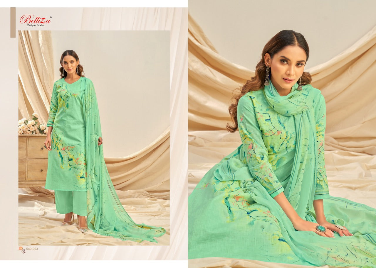 Pure Cotton Designer Dress Material
