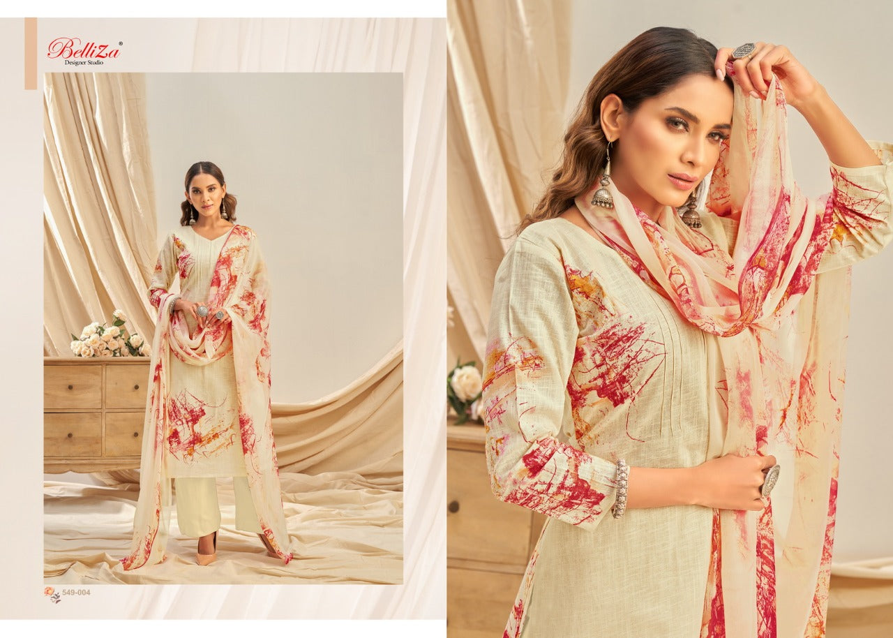 Pure Cotton Designer Dress Material