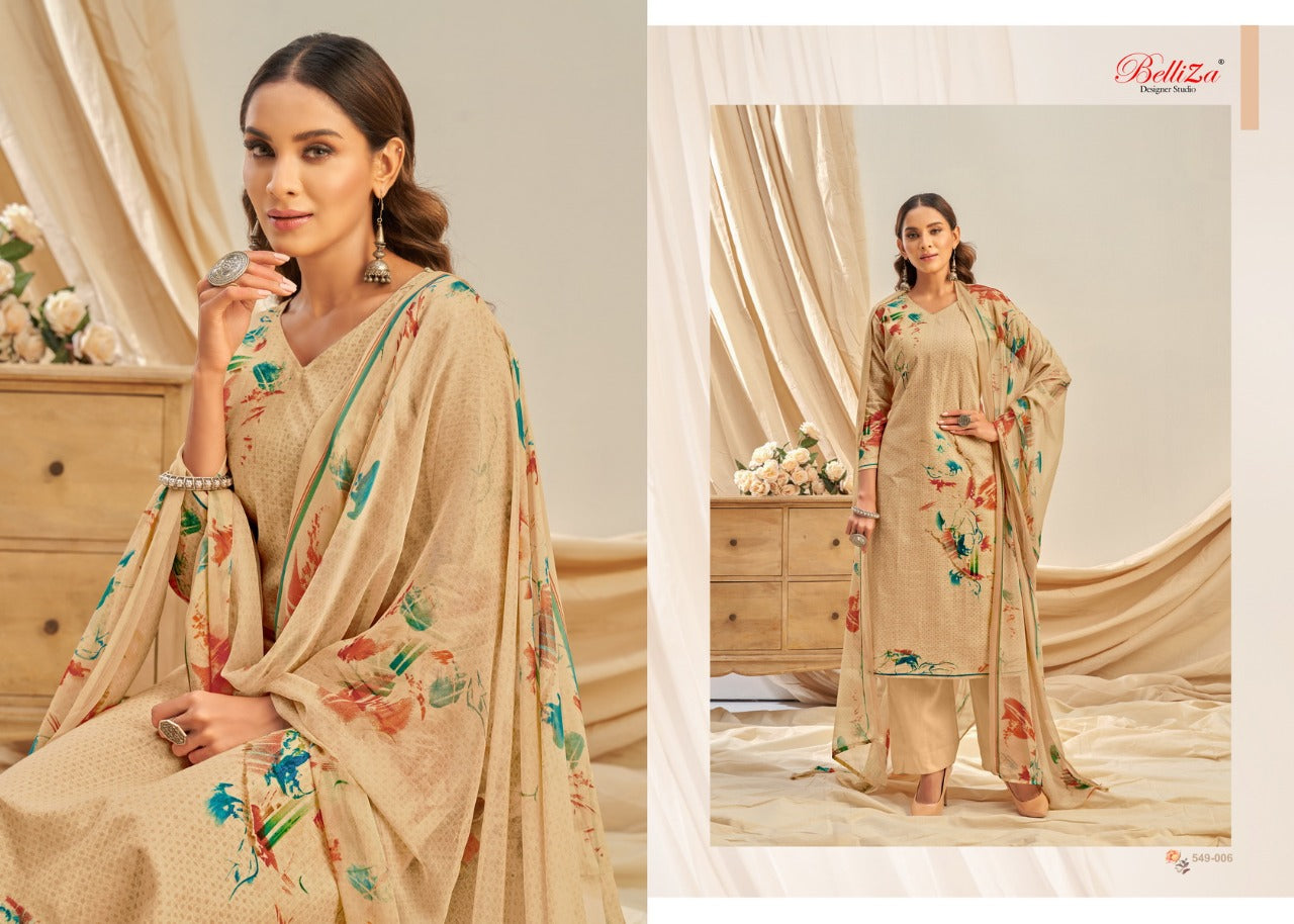 Pure Cotton Designer Dress Material