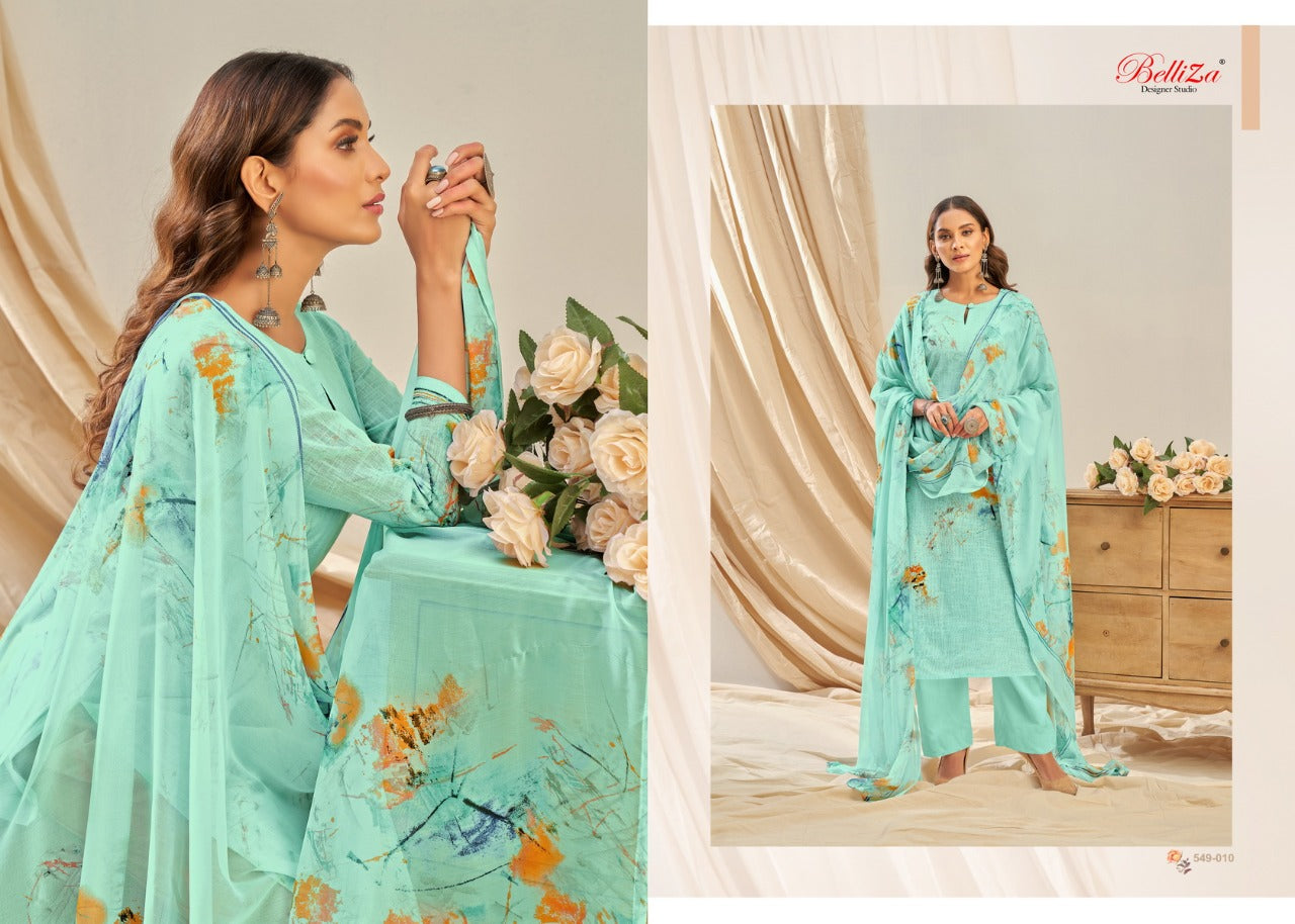 Pure Cotton Designer Dress Material