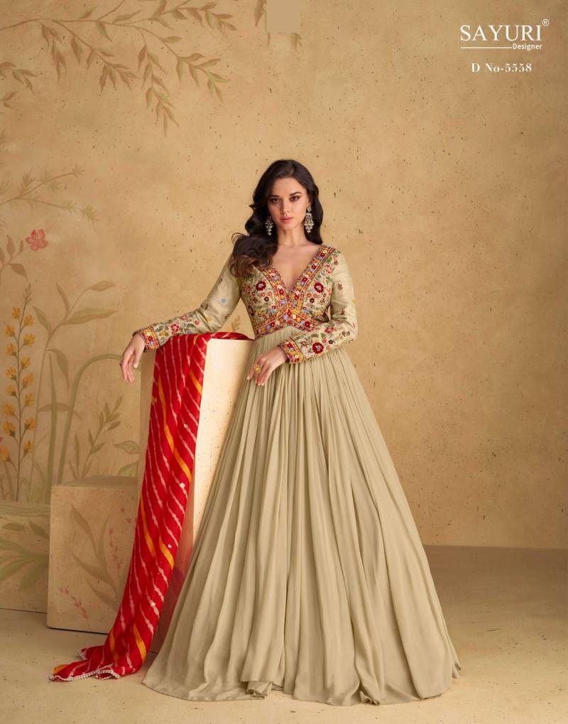 Graceful Georgette Embroidered Set