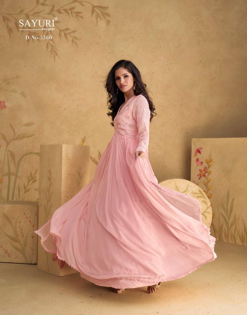 Graceful Georgette Embroidered Set