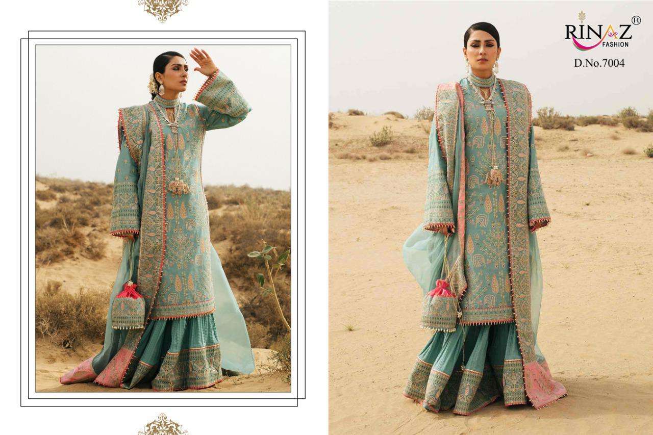 Statement Pakistani Suit Set with Embroidery & Soft Chiffon Dupatta