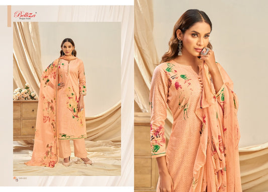 Pure Cotton Designer Dress Material
