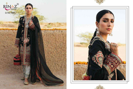 Statement Pakistani Suit Set with Embroidery & Soft Chiffon Dupatta