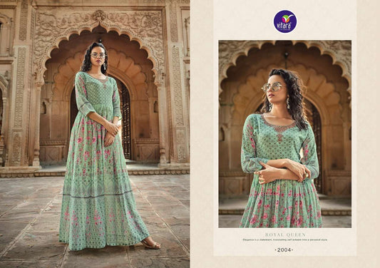 Flowing Elegance: Luxe Long Gown Designed to Captivate